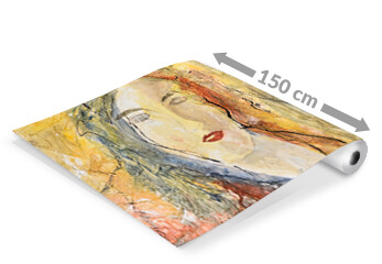 Fine Art Papierolle mit einem Fine Art Druck