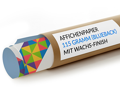 Affichenpapier (Blueback) 115g