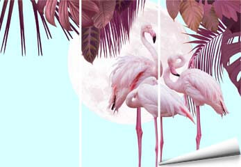 Fototapete Dekor Flamingo